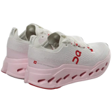 On Running Tenis Mujer Running Cloudsurfer Max - Ivory/Peony