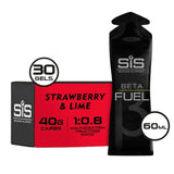 Gel SIS Running Beta Fuel Fresa/Lima 60ml Caja 30pz