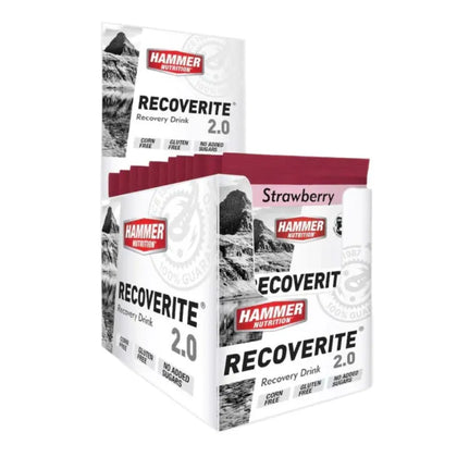 Hammer Recoverite Strawberry - Caja 12 Sobres