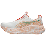 ASICS Tenis Hombre Running GEL NIMBUS 28 TOKYO - White/Apricot Crush
