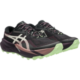 ASICS Tenis Mujer Trail Running TRABUCO 14 - Black/Dark Aubergine