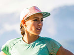 Compressport 5 Panel Light Cap Papaya Punch/Creme du Menthe