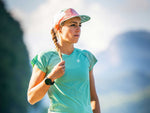 Compressport 5 Panel Light Cap Papaya Punch/Creme du Menthe