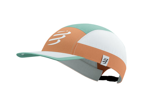 Compressport 5 Panel Light Cap Papaya Punch/Creme du Menthe