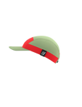 Compressport - 5 Panel Light Cap - Nile/Fluo Red