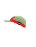 Compressport - 5 Panel Light Cap - Nile/Fluo Red