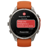Reloj Garmin Running Fenix 9 Pro InReach 47 mm - Naranja Otoñal