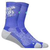 ASICS Calcetines Unisex Running Performance Crew - Cobalt Burst / Vital Green