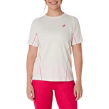 Playera Asics Mujer Padel Game All Over Print  - Blanco
