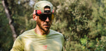 Compressport - 5 Panel Light Cap - Nile/Fluo Red