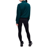 BANDIT Sudadera Mujer Running MacroSoft GridTM Quarter Zip - Storm