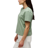 Black Diamond Playera Outdoor Stripe Mujer - Green