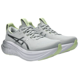 ASICS Tenis Hombre Running NIMBUS 28 - Platinum / Glow Green