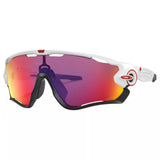 OAKLEY Ciclismo Jawbreaker Prizm Road Jade Unisex - Blanco