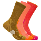 Hoka Calcetines Crew Run Sock 3-Pack - Crwy Seed