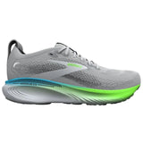 Tenis Hombre Brooks Running ADRENALINE GTS 25 - Oyster/Green Gecko/Blue