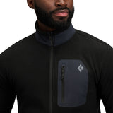 Black Diamond Rift Full-Zip Fleece Jacket Hombre - Black