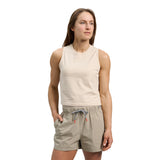 Black Diamond BD Stripe Tank Mujer -  White Oak-Off White