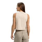 Black Diamond BD Stripe Tank Mujer -  White Oak-Off White