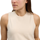 Black Diamond BD Stripe Tank Mujer -  White Oak-Off White