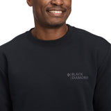 Black Diamond Mini Stacked Crewneck Hombre - Black