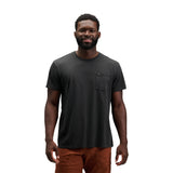 Black Diamond Patch Short Sleeve Pocket Tee Hombre - Black