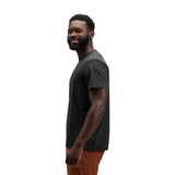 Black Diamond Patch Short Sleeve Pocket Tee Hombre - Black