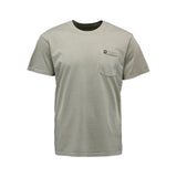 Black Diamond Patch Short Sleeve Pocket Tee Hombre - Walnut