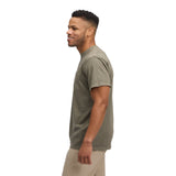Black Diamond Patch Short Sleeve Pocket Tee Hombre - Walnut