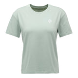 Black Diamond Heritage Badge Short Sleeve Tee Mujer  - Agave