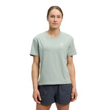 Black Diamond Heritage Badge Short Sleeve Tee Mujer  - Agave
