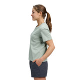 Black Diamond Heritage Badge Short Sleeve Tee Mujer  - Agave