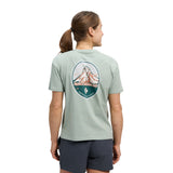 Black Diamond Heritage Badge Short Sleeve Tee Mujer  - Agave