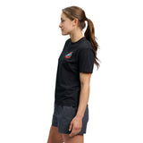Black Diamond Rope Badge Short Sleeve Tee Mujer - Black