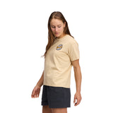 Black Diamond Rope Badge Short Sleeve Tee Mujer - White Oak