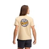 Black Diamond Rope Badge Short Sleeve Tee Mujer - White Oak