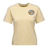 Black Diamond Rope Badge Short Sleeve Tee Mujer - White Oak