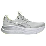 ASICS Tenis Mujer Running GEL NIMBUS 28 - Platinum / Glow Green