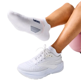 Feetures Calcetines Running Elite Light Cushion - White Rose