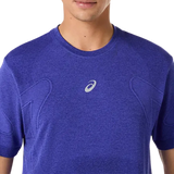 ASICS Playera Running Hombre Road Seamless - Cobalt Burst / Eggplant