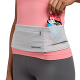 NATHAN Running Belt UNISEX Zipster Max - Gris