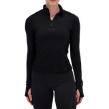 BANDIT Chamara Mujer Running CaldoGridTM Quarter Zipp - Black