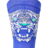 ASICS Calcetines Unisex Running Performance Crew - Cobalt Burst / Vital Green