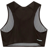 SOAR Tank Top Running Crop Race Mujer - Black