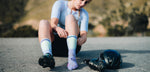Compressport Aero Socks - White Safe Yellow Neo Pink