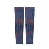 Buff Running Arm Sleeves - Azul Marino