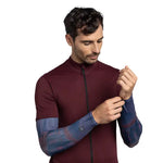 Buff Running Arm Sleeves - Azul Marino
