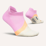 Feetures Calcetines Running Elite MAX Cushion Tab - Pink Citrus
