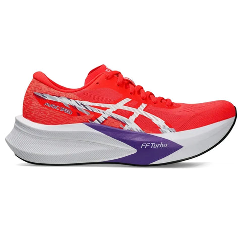 ASICS Tenis Hombre Running MAGICSPEED 4 - Flash Red/White