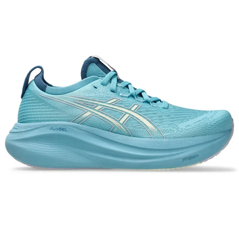 ASICS Tenis Mujer Running GEL NIMBUS 27 - Stillwater/Cream
